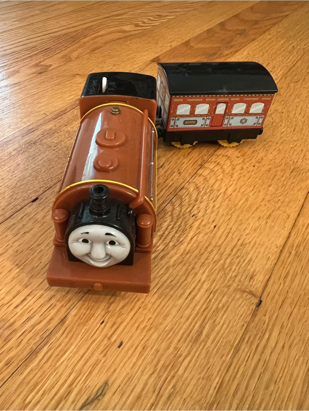 Thomas & Friends Trackmaster DUKE Beppe Lorenzos Locomotive Coach Car train